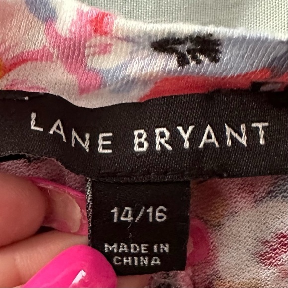 Lane Bryant Sleeveless Floral Top - Picture 5 of 5